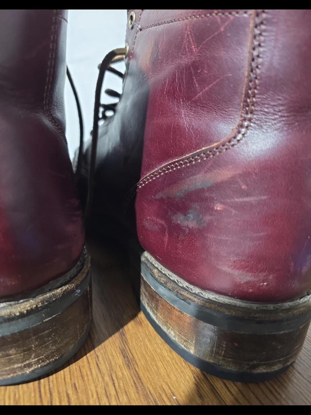 Thursday Vanguard Men's Boots 11.5D Burgundy